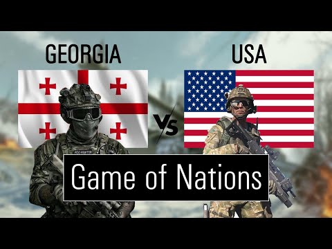 Georgia vs USA military power comparison (military comparison)