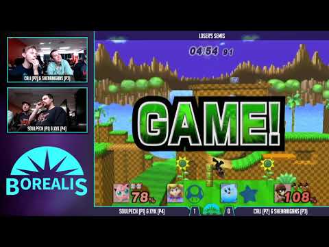 Soulpech + XYK vs Cali + Shenanigans - Borealis Doubles Loser's Semis