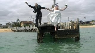 The Best Wedding Reception Entrance Ever Kelly & Ash Surprise - Funny