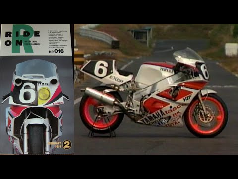 MOTOR CYCLE VIDEO MAGAZINE RIDE ON No16 1989年2月号 #HONDA #YAMAHA #SUZUKI #KAWASAKI ＃ライドオンバイク