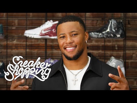 Saquon Barkley Goes Sneaker Shopping With Complex