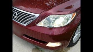 DIY 2007 Lexus LS460 Headlight Washer Cover
