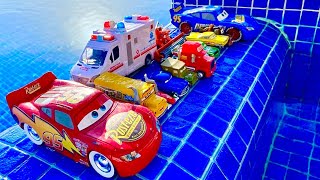 Download lagu Disney Pixar Cars toys Review | Lightning McQueen, Finn McMissile, Mack, Doc Hudson,Cruz Ramirez mp3