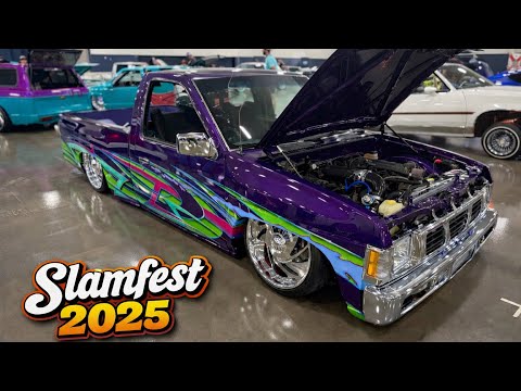 Slamfest 2025 Was INSANE! The Cleanest Custom Cars + Mini Trucks + Lowriders + more
