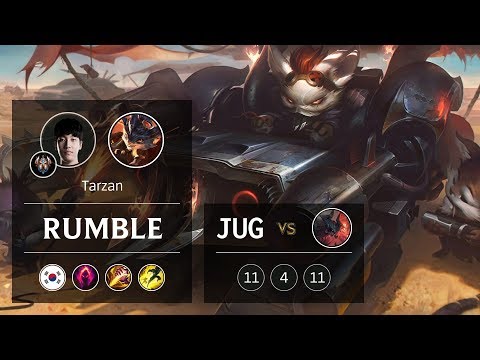 Rumble Jungle vs Aatrox - KR Challenger Patch 9.5