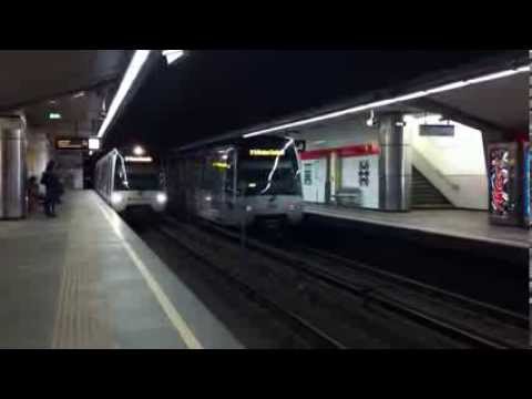 RET Metro SG3 + RSG3 Delfshaven Rotterdam Lijn B !!