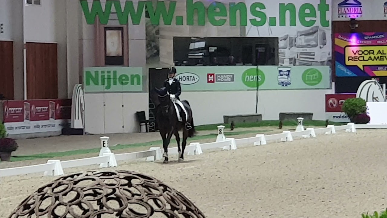 BK Dressuur 2021 Finale Amber Hennes