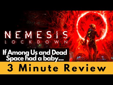 Nemesis Lockdown - 3 Min Review - Hardcore and in depth version of Among Us!