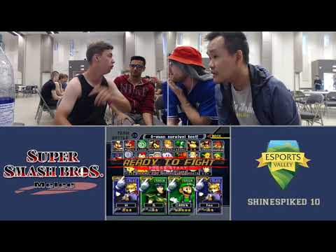 Shinespiked 10 Melee Doubles: Losers Finals - Shon/Bor vs Windrose/Y061 833R
