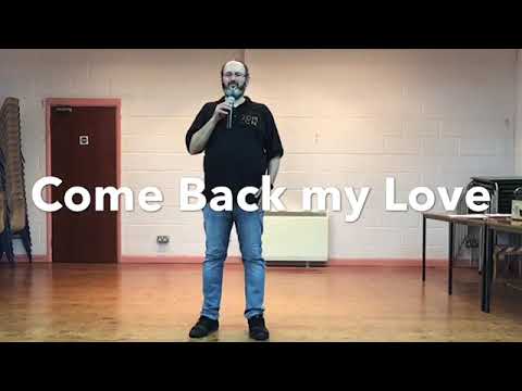 BEGINNER LINE DANCE LESSON 79 - Come Back my Love - Part 2 - Music with verbal instruction