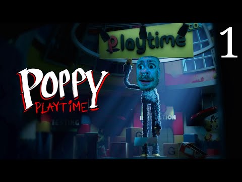 I WANT TO PLAY A GAME - Poppy Playtime Chapter 1 Full Playthrough - YouTube