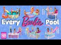 EVERY Barbie Pool Playset 1973 To 2022