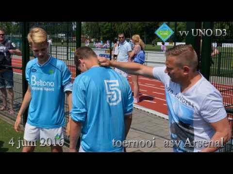 vv UNO D3 toernooi asv Arsenal finale