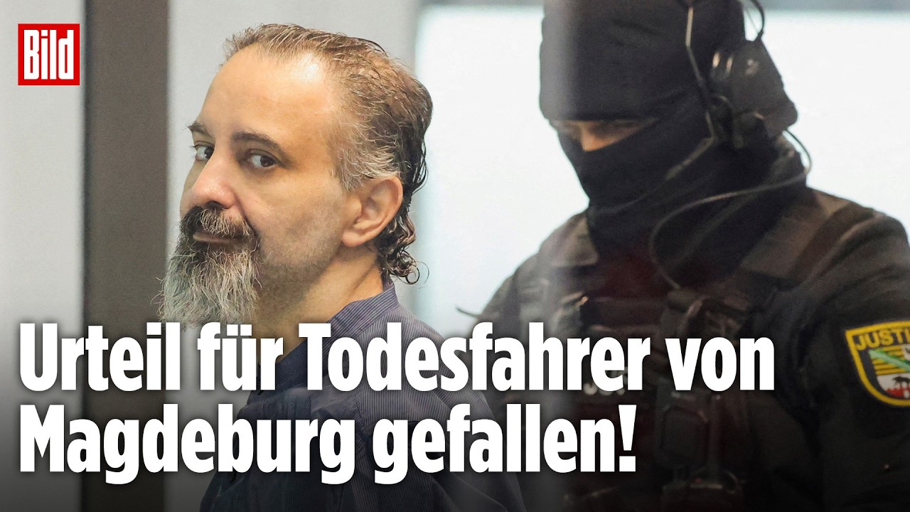 Urteil im Magdeburg-Prozess gefallen: Taleb al-Abdulmohsen kommt lebenslang hinter Gitter