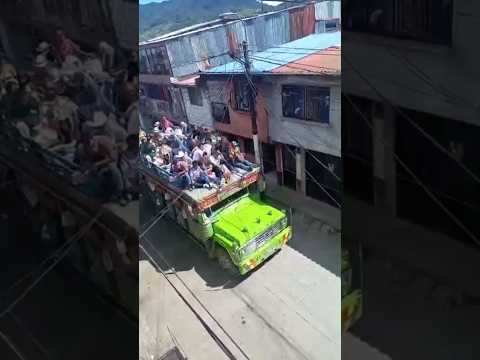 De regreso a casa en #chivas desde Samaná Caldas,  hacia las veredas encimadas y el consuelo #campo