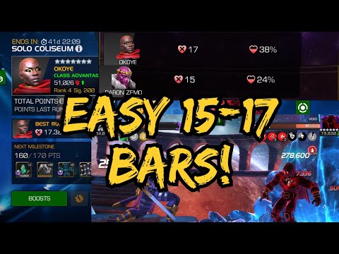 VOID Solo Coliseum Fights! And Best Options! Marvel Contest of Champions!