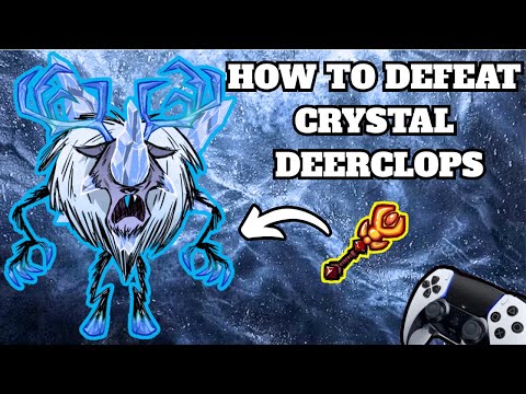 Defeating the Fearsome Crystal Deerclops Fast and Easy!