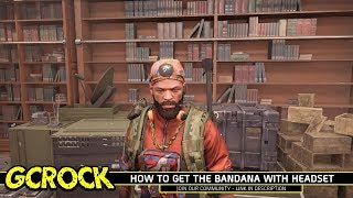 How to Unlock the Bandana with Headset | The Division 2 Clan Rewards