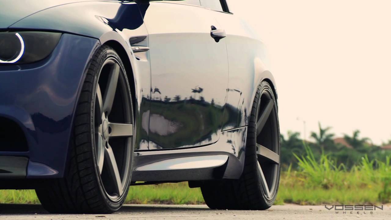 BMW M3 Convertible on 20" Vossen VVS-CV3 Concave Wheels / Rims