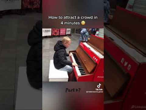how to attract a crowd in 4 minutes.  part 2?