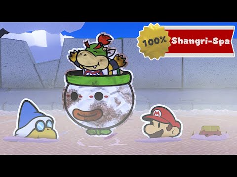 Paper Mario The Origami King - 100% Walkthrough - Shangri Spa