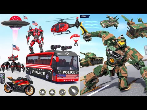 Army Bus Robot Transform Wars - Transform Battle - Robot Wars - GamePlay#3