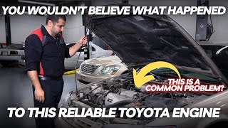 You Wouldn't Believe What Happened To This Reliable Toyota Engine And What Destroyed It!