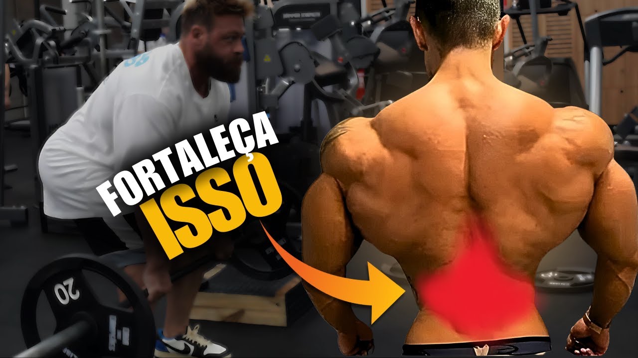 OS 2 ÚNICOS EXERCICIOS QUE VOCÊ PRECISA PARA FORTALECER A LOMBAR E PARAVERTEBRAIS