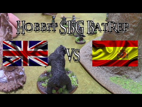 Hobbit SBG - Batrep #ep23 - UK (Radagast's Alliance) vs Spain (Wose Elves)