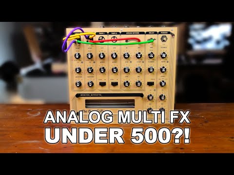 IMPRESSIVE ANALOG MULTI FX... and its under $500 // Finegear THE DUST COLLECTOR review
