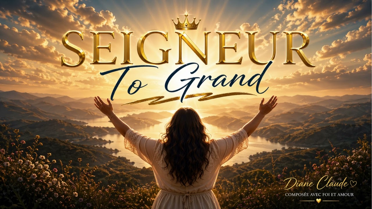 ✨ SEIGNEUR TO GRAND – Diane Claude | Chant de Louange & Adoration