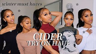 WINTER MUST HAVES TRY ON HAUL!!