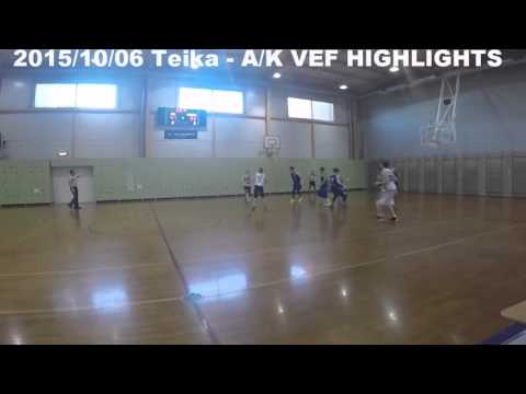 2015 10 06 Teika AK VEF vs Ridzene HIGHLIGHTS continue 3