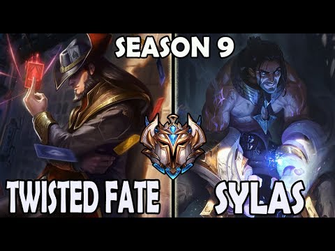 Faker TWISTED FATE VS SYLAS [ MID ] Lol Challenger Korea