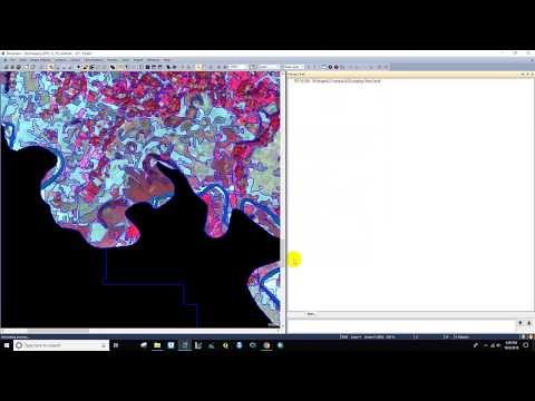 Satellite imagery segmentation in eCognition