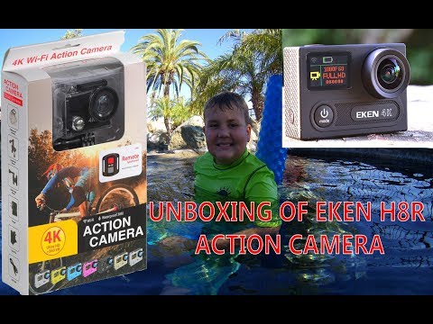 Unboxing of My New Eken H8R 4K Action Camera | 4K 30 FPS |  Hero Go pro 4K vs Eken H8R 4K