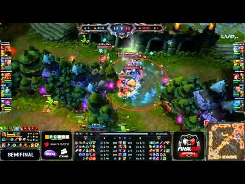 Semifinales League of Legends: x6tence vs MaximuM - Final Cup 3