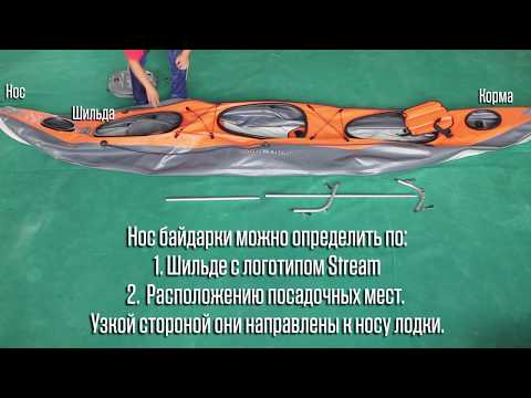 Миниатюра изображения товара Байдарка Stream Хатанга-1 Travel / Kh1Tr (3.7м)