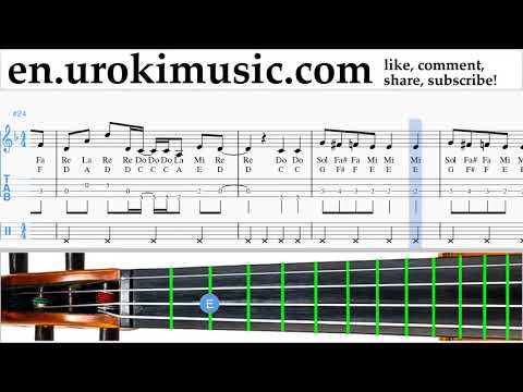 Violin lessons Axel F - Crazy Frog Sheet Music Tutorial um-i352