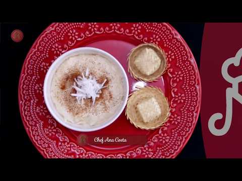 Receita de Arroz Doce com a Chef Ana Costa utilizando a Bennedita Pan .