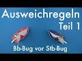 Ausweichregeln Teil 1 Bb Bug Vor Stb Bug Segelkurs 16