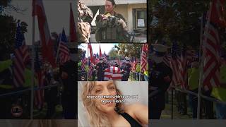 Marines Kneel in Tears for Fallen Sister Nicole Gee 😭🇺🇸 #usarmy #neverforget #shorts #viral #army