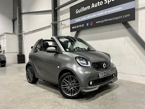 (Présentation) SMART EQ FORTWO Cabrio Brabus Style
