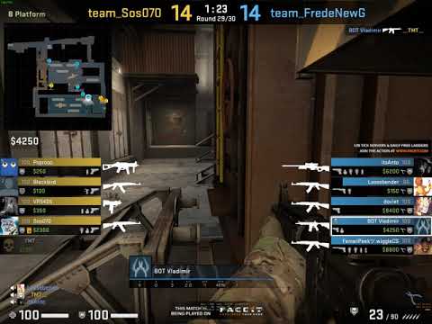 Bot Vladimir coming in clutch with the 4k to give us the lead