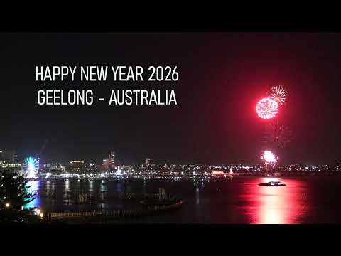 New Year's Eve in Geelong 2026 | Midnight fireworks