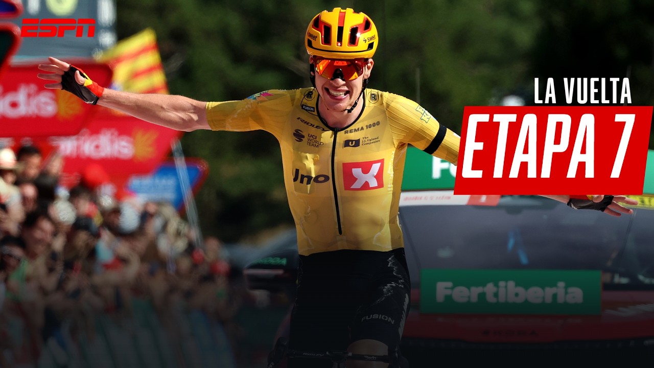 EN SOLITARIO: ANDREAS LEKNESSUND GANÓ LA ETAPA 7 DE LA VUELTA CON UNA COMODIDAD ABSOLUTA | RESUMEN