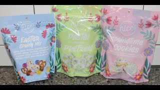 Walgreens Nice! Easter Spring Mix, Pastel Sprinkled Pretzels & Springtime Cookies Review