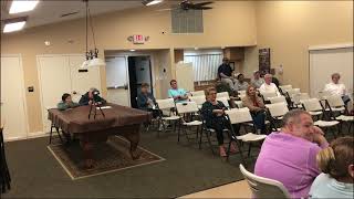 1 21 25 BOD Meeting Clip Discussed Landscaping & Juda Eskew Services - Ending Their Crappy Services!