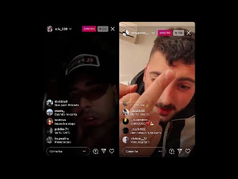 DIRECTO en INSTAGRAM de Dirty Porko y Crie TIRANDOSE BEEF. Crie le TIRA A OTEIN...