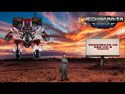 Mechwarrior Online: Hunchback IIC HBK-IIC-B - 659 Damage at Alpine Peaks